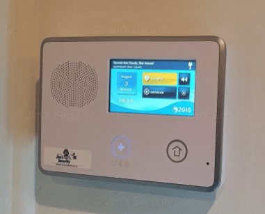 Alarm keypad panel