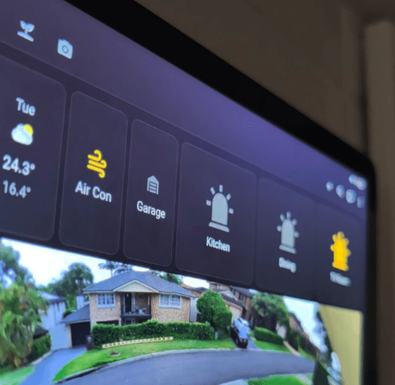 AI camera perimeter scan