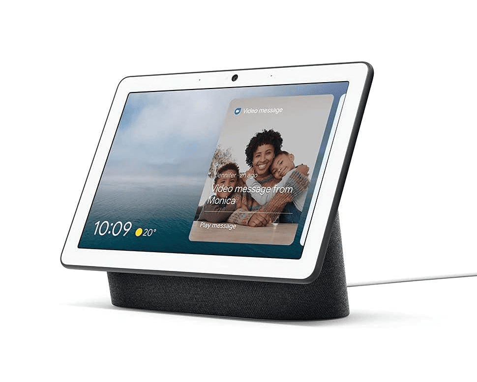 Tesla in automated garage